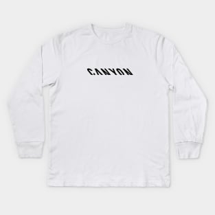 ''CANYON'' Kids Long Sleeve T-Shirt